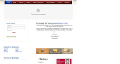 Desktop Screenshot of nazar.cl